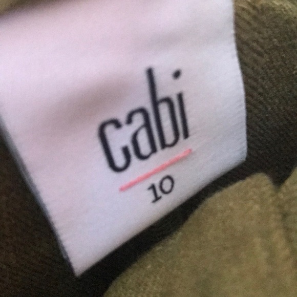 Cabi green linen pant - Picture 5 of 5